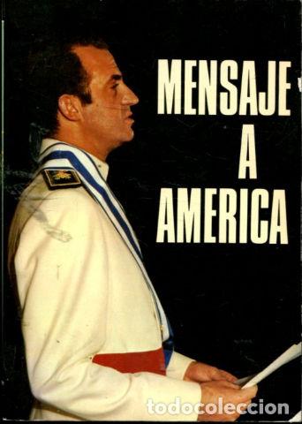 Libros de segunda mano: MENSAJE A AMERICA. - - Foto 1