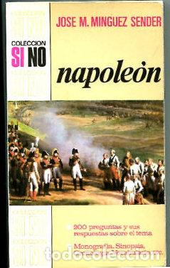 Libros de segunda mano: NAPOLEON. - MINGUEZ SENDER Jose M. - Foto 1