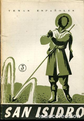 Libros de segunda mano: SAN ISIDRO. TEMAS ESPA&Ntilde;OLES N&ordm; 153. - V. R. de. - Foto 1