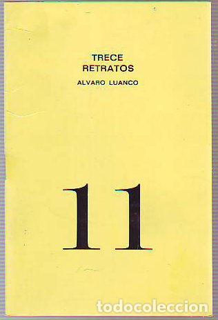 Libros de segunda mano: TRECE RETRATOS. - LUANCO Alvaro. - Foto 1