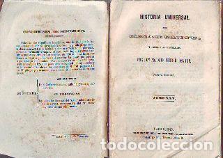 Libros de segunda mano: HISTORIA UNIVERSAL. TOMO XXV. - CANTU Cesar. - Foto 1