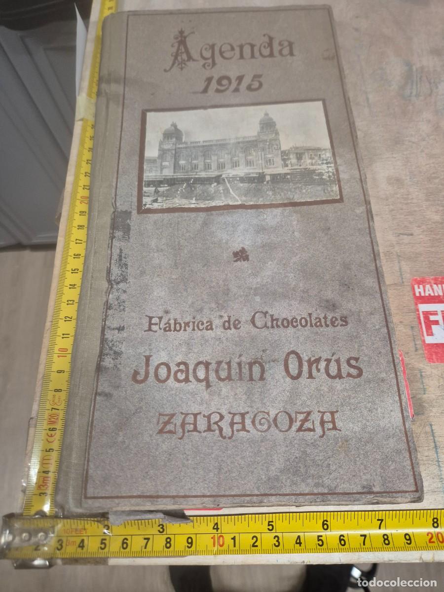 Libros de segunda mano: Dietario libro de caja chocolates orus 1915 - Foto 1