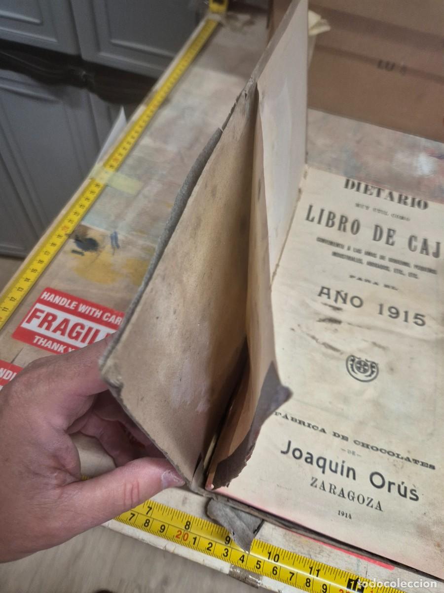 Libros de segunda mano: Dietario libro de caja chocolates orus 1915 - Foto 15