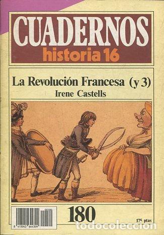 Libros de segunda mano: CUADERNOS HISTORIA 16. LA REVOLUCION FRANCESA (y 3). - VV.AA. - Foto 1