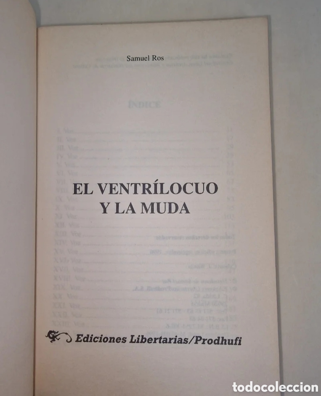 Libros de segunda mano: El Ventr&iacute;locuo y la Muda - Foto 3
