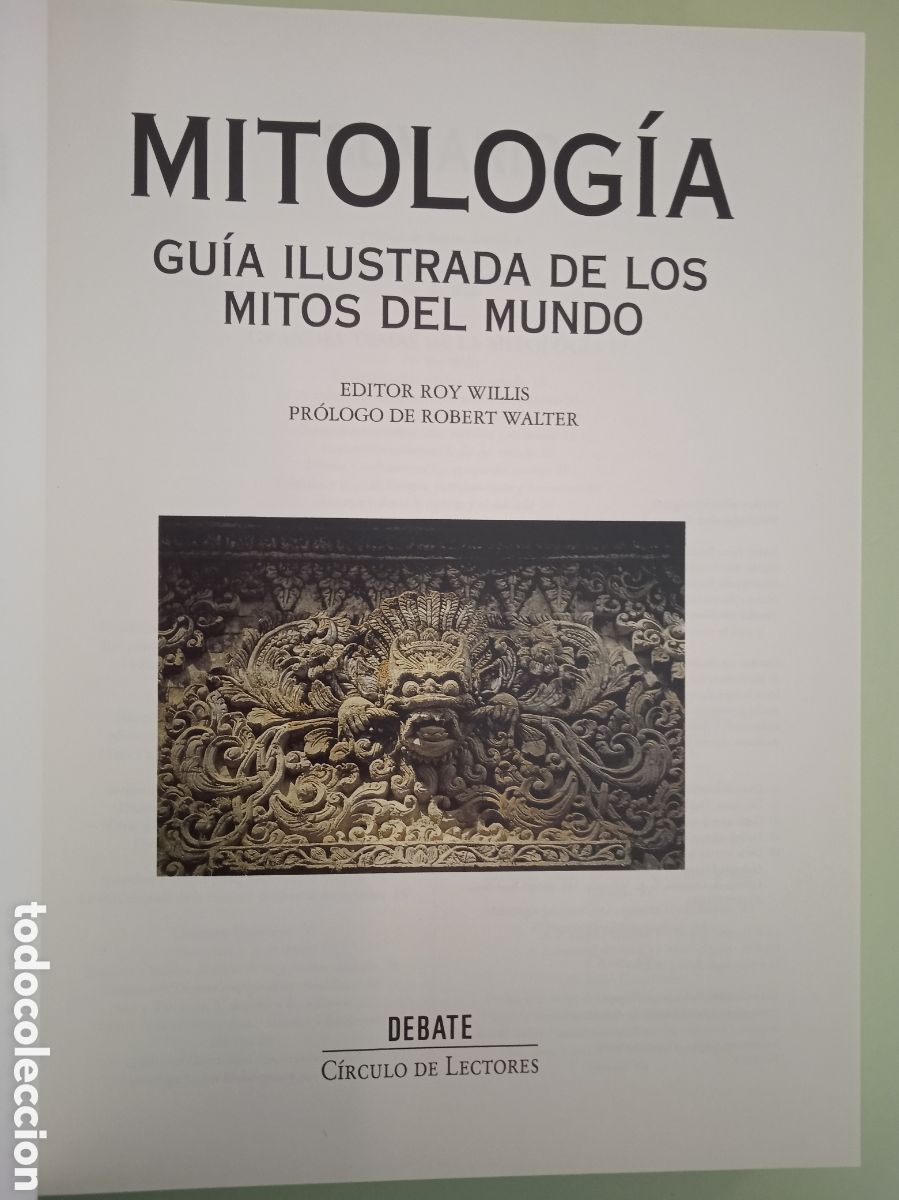 Libros de segunda mano: Mitolog&iacute;a, gu&iacute;a ilustrada de los mitos del mundo. - Foto 3