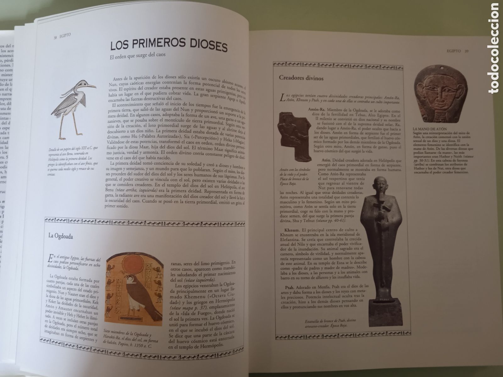 Libros de segunda mano: Mitolog&iacute;a, gu&iacute;a ilustrada de los mitos del mundo. - Foto 6