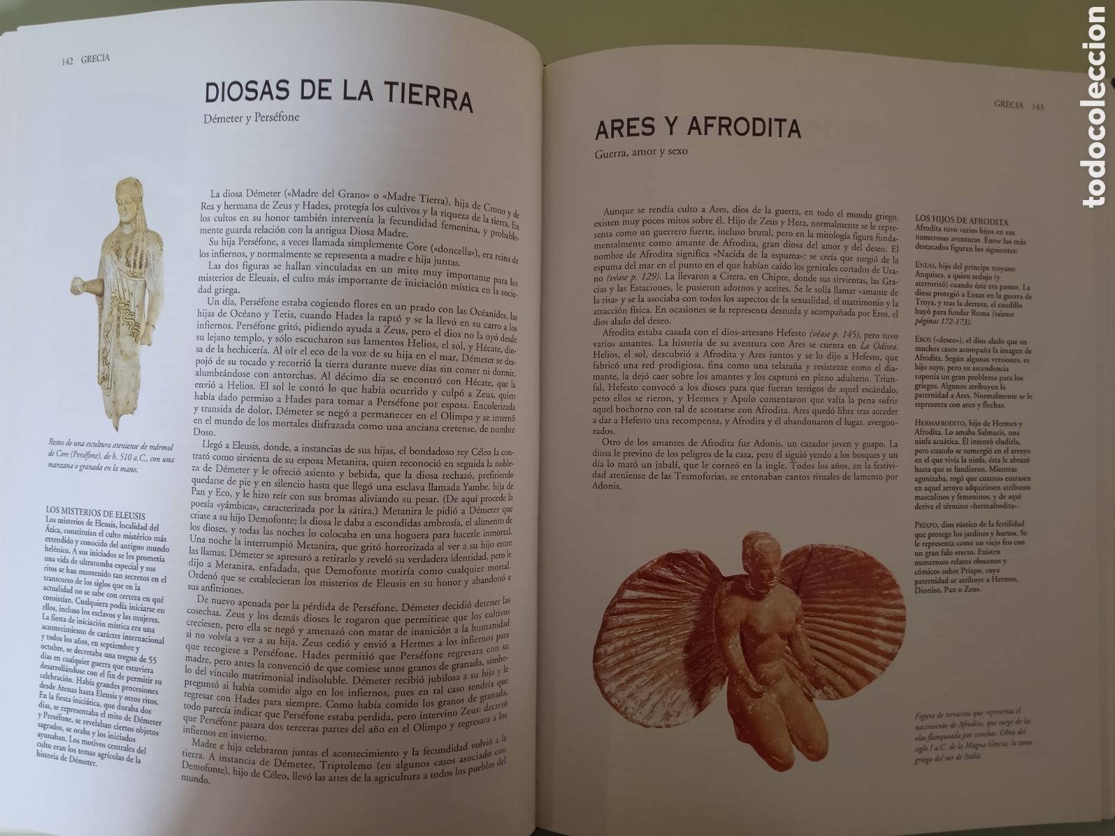 Libros de segunda mano: Mitolog&iacute;a, gu&iacute;a ilustrada de los mitos del mundo. - Foto 9