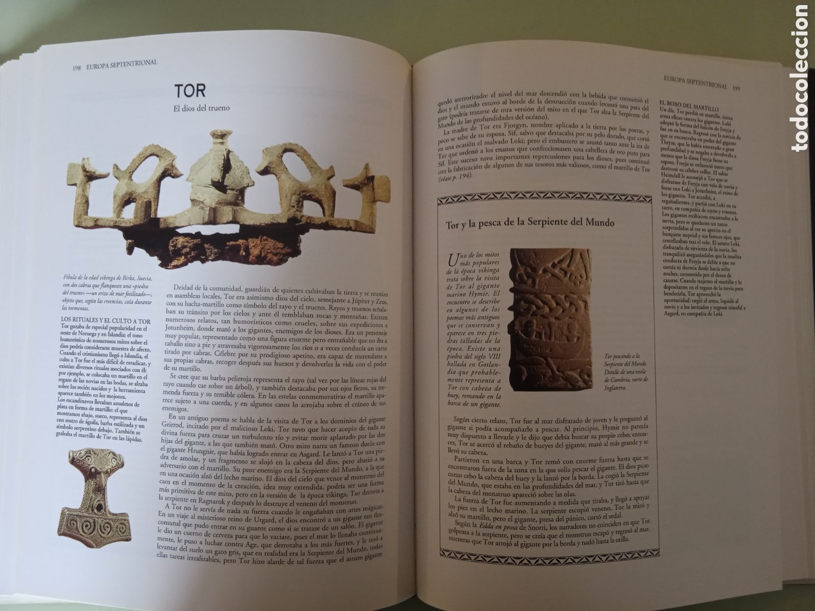 Libros de segunda mano: Mitolog&iacute;a, gu&iacute;a ilustrada de los mitos del mundo. - Foto 11