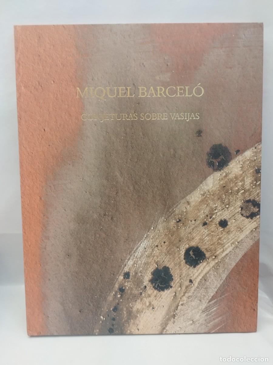Libros de segunda mano: Miquel Barcel&oacute;. Conjeturas sobre vasijas. La Caixa, 2008. - Foto 1