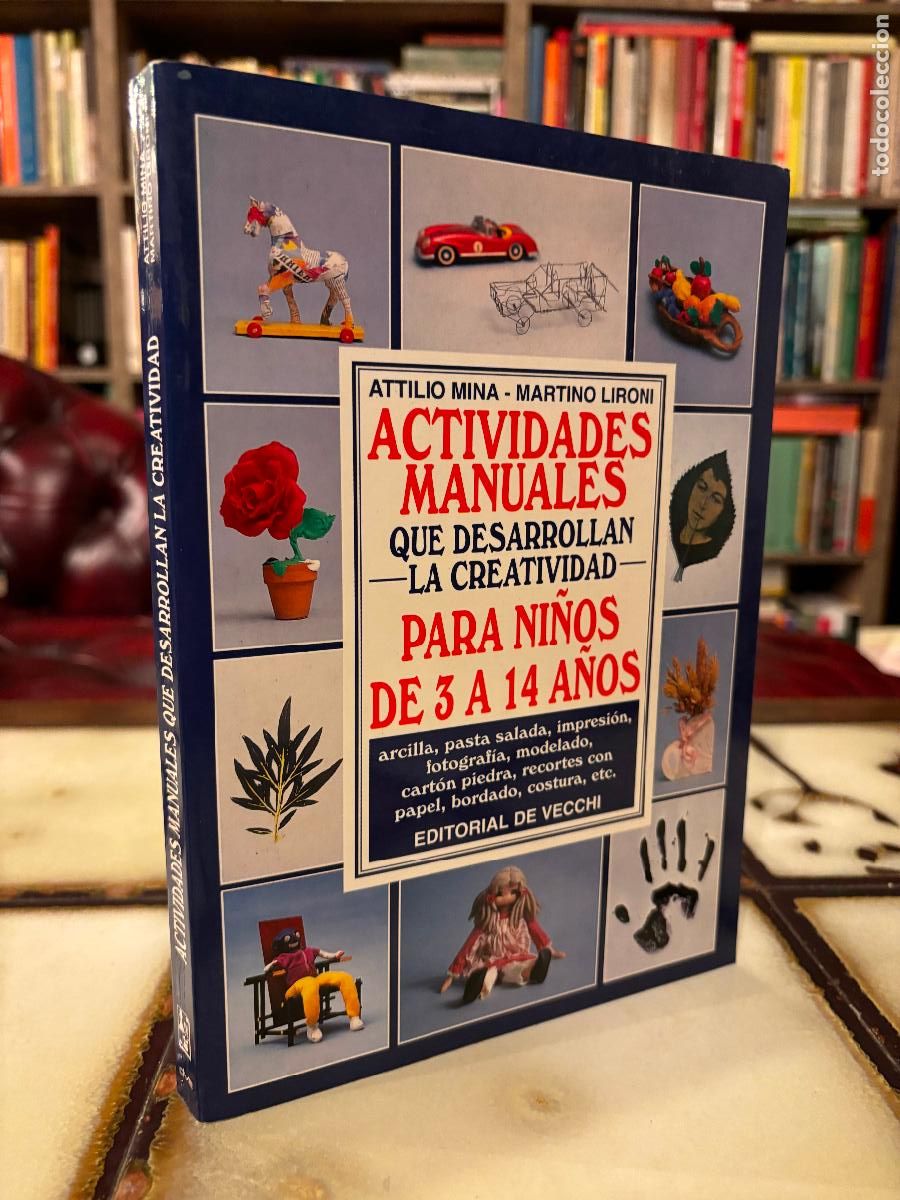 Libros de segunda mano: Actividades manuales que desarrollan la creatividad para ni&ntilde;os de 3 a 14 a&ntilde;os.