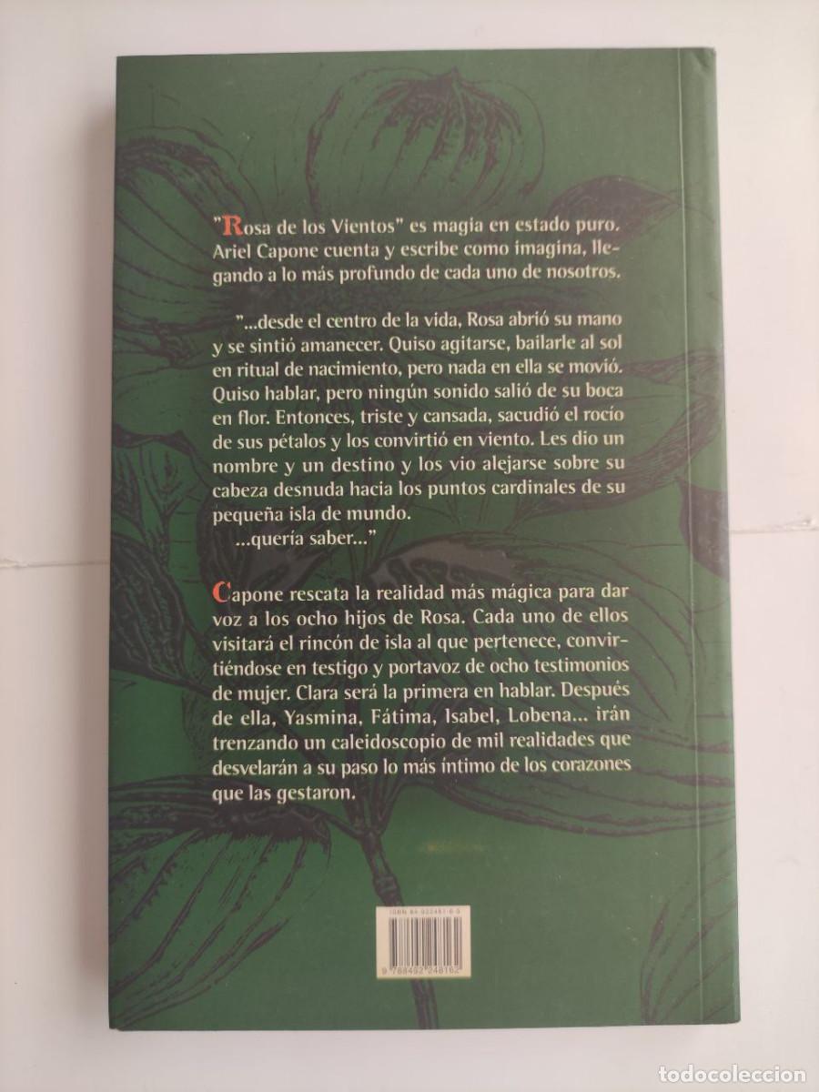 Libros de segunda mano: Rosa de los vientos - Ariel Capone (rv3) - Foto 2