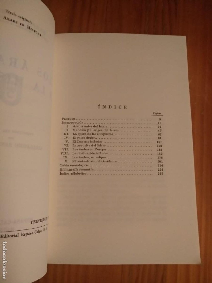 Libros de segunda mano: Los &aacute;rabes en la historia. Bernad Lewis. Impecable - Foto 3
