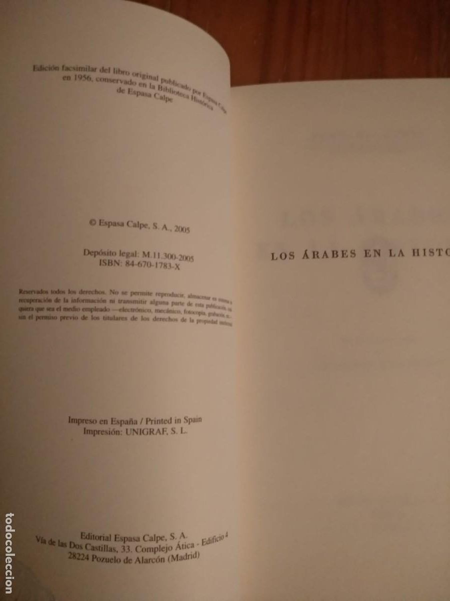 Libros de segunda mano: Los &aacute;rabes en la historia. Bernad Lewis. Impecable - Foto 4