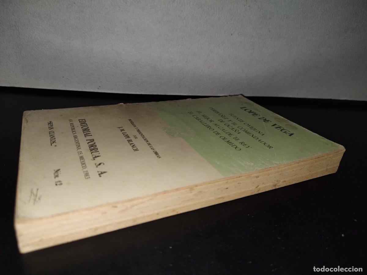 Libros de segunda mano: 103- VARIAS OBRAS DE LOPE DE VEGA - EDITORIAL PORR&Uacute;A - Foto 3
