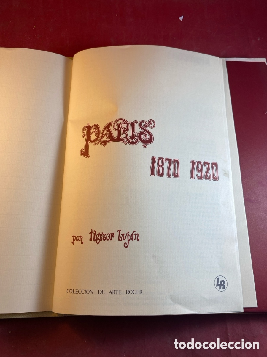 Libros de segunda mano: PARIS 1870 1920 colecci&oacute;n de arte Roger - Foto 2