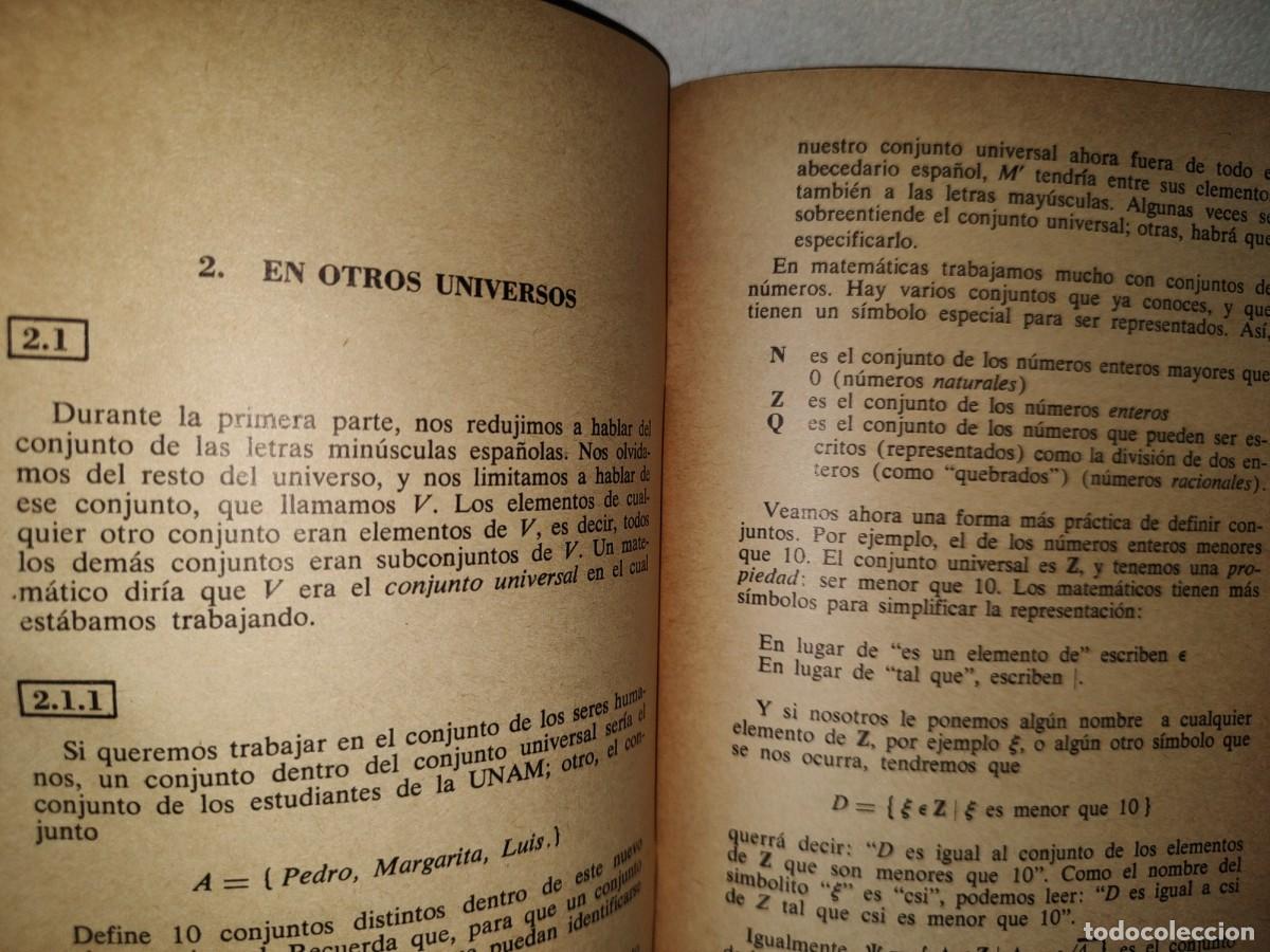Libros de segunda mano: 104- CONJUNTOS Y FUNCIONES - JORGE MART&Iacute;NEZ - Foto 6