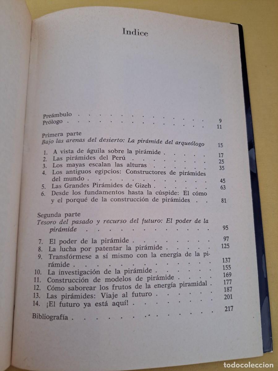 Libros de segunda mano: EL PODER M&Aacute;GICO DE LAS PIR&Aacute;MIDES 1 Y 2 - EDICIONES MART&Iacute;NEZ ROCA 1978 - CONTIENEN LAS PIR&Aacute;MIDES - Foto 3