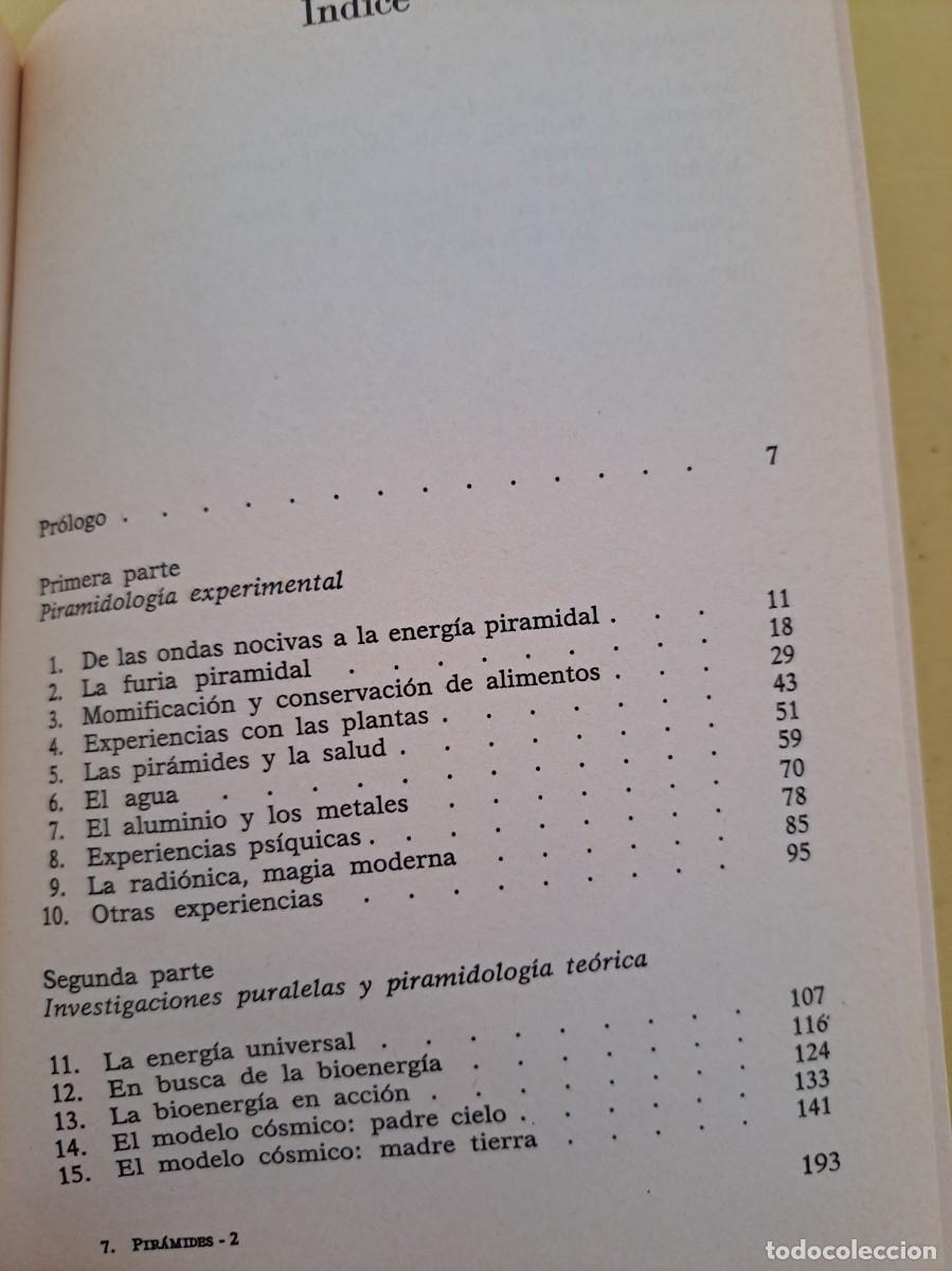 Libros de segunda mano: EL PODER M&Aacute;GICO DE LAS PIR&Aacute;MIDES 1 Y 2 - EDICIONES MART&Iacute;NEZ ROCA 1978 - CONTIENEN LAS PIR&Aacute;MIDES - Foto 7