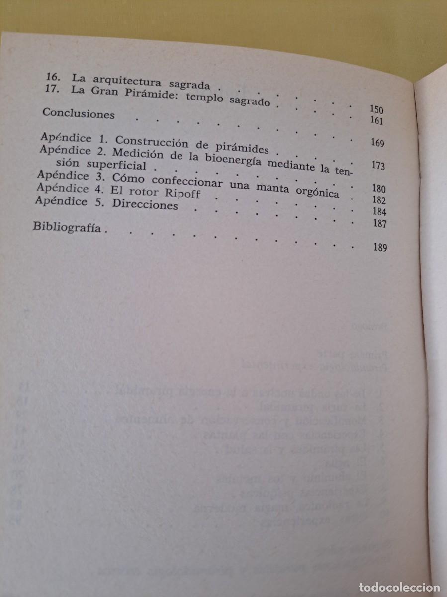 Libros de segunda mano: EL PODER M&Aacute;GICO DE LAS PIR&Aacute;MIDES 1 Y 2 - EDICIONES MART&Iacute;NEZ ROCA 1978 - CONTIENEN LAS PIR&Aacute;MIDES - Foto 8