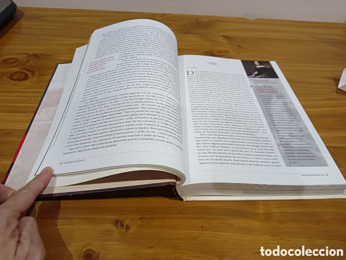 Libros de segunda mano: Las tormentas del 48 . Narv&aacute;ez - Foto 2