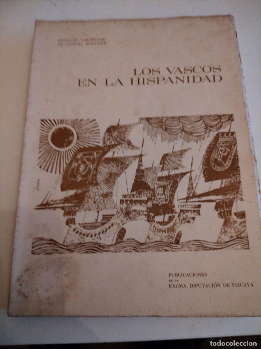 Libros de segunda mano: Los vascos en la Hispanidad - Foto 1