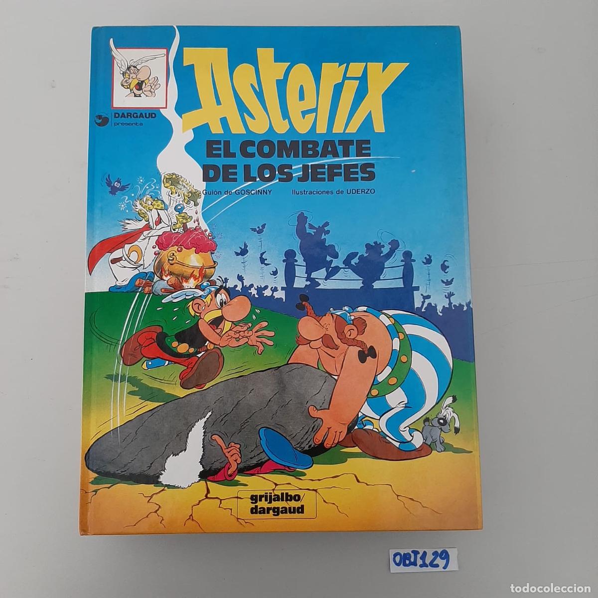 Libros de segunda mano: Libro Asterix el combate de los jefes - Foto 1