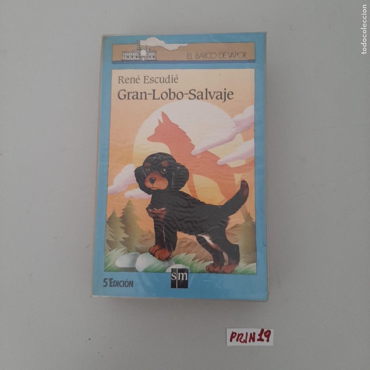 Libros de segunda mano: Libro azules gran lobo salvaje - Foto 1