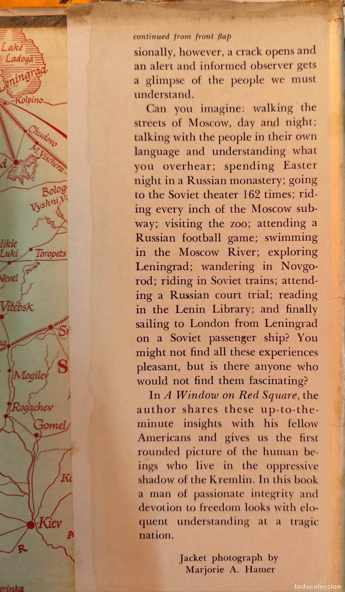 Libros de segunda mano: A WINDOW ON RED SQUARE. FRANK ROUNDS JR. (COLD WAR) - Foto 4