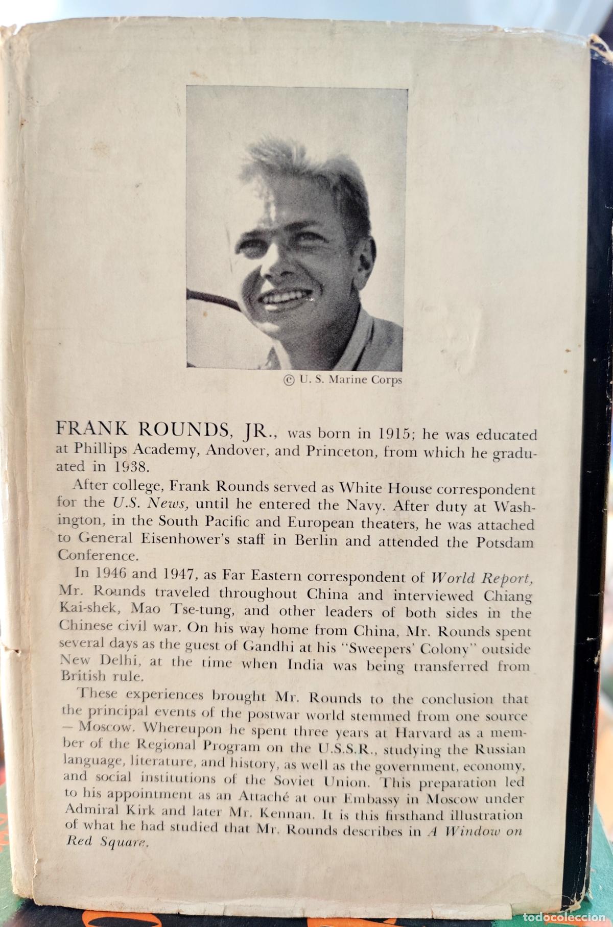 Libros de segunda mano: A WINDOW ON RED SQUARE. FRANK ROUNDS JR. (COLD WAR) - Foto 6