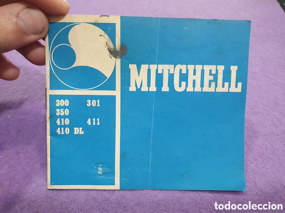 Libros de segunda mano: Manual carrete de pesca Mitchell. (L62) - Foto 1