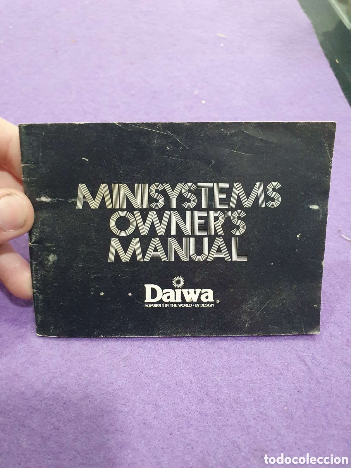 Libros de segunda mano: Manual carrete de pesca Minisystems Daiwa. (L62) - Foto 1