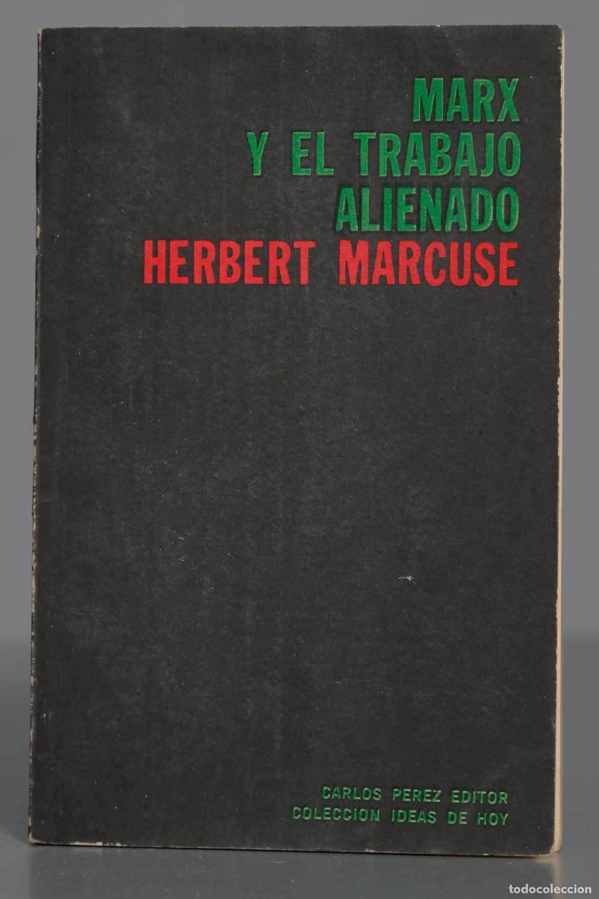 Libros de segunda mano: Marx Y El Trabajo Alienado. MARCUSE. 1969 - Foto 1