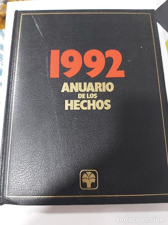Libros de segunda mano: Anuario de los hechos 1992 - Difusora internacional - Foto 1