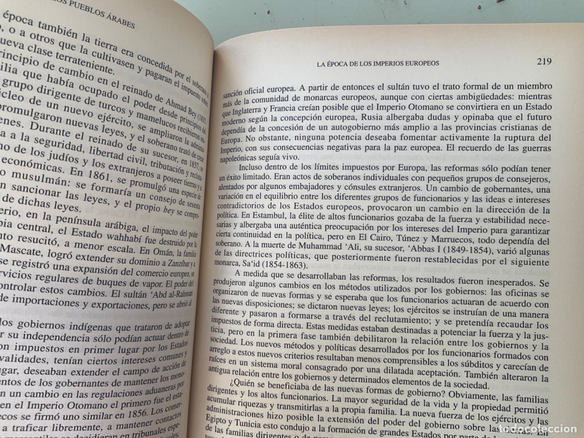 Libros de segunda mano: HISTORIA DE LOS PUEBLOS &Aacute;RABES .- ALBERT HOURANI - Foto 3