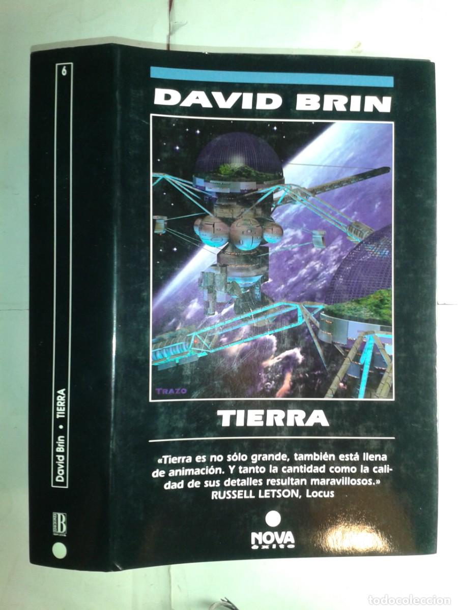 Libros de segunda mano: TIERRA 1992 DAVID BRIN 1&ordf; EDICI&Oacute;N NOVA &Eacute;XITO EDICIONES B - Foto 1