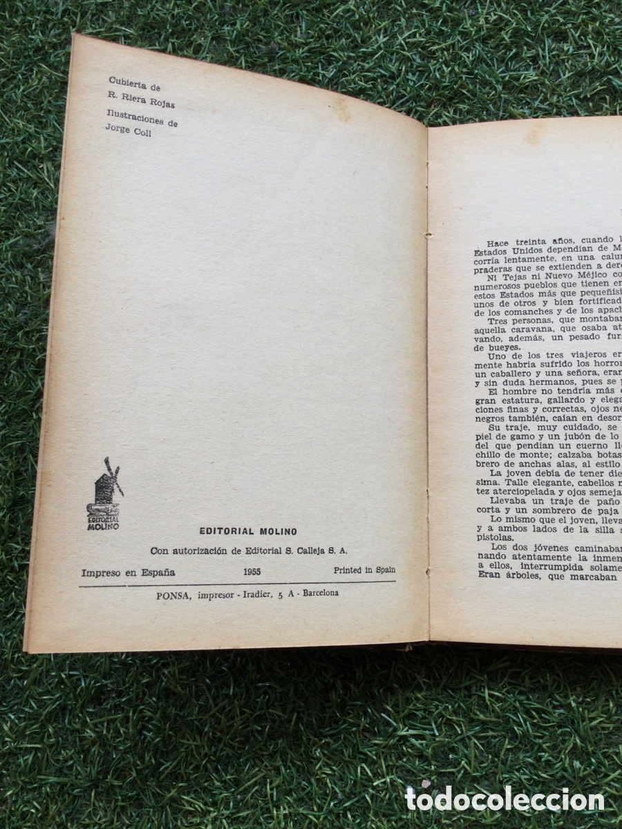 Libros de segunda mano: Libro Aventuras entre los Pieles Rojas - Salgari - Foto 6