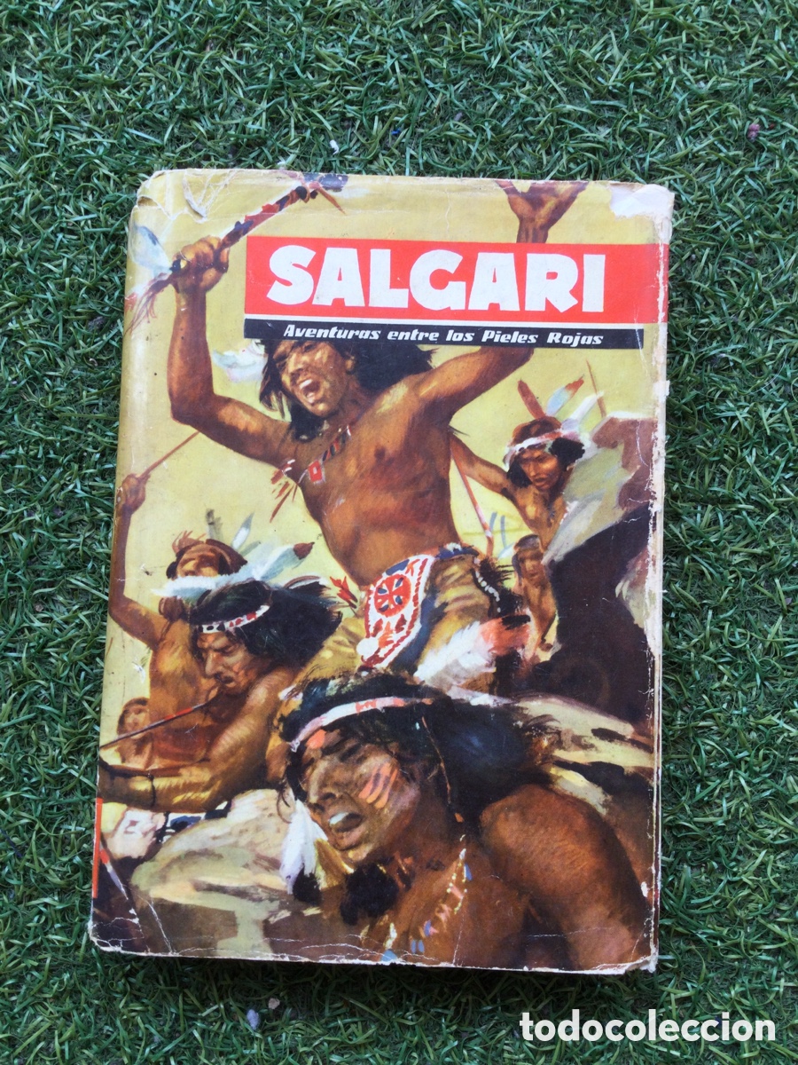 Libros de segunda mano: Libro Aventuras entre los Pieles Rojas - Salgari - Foto 1