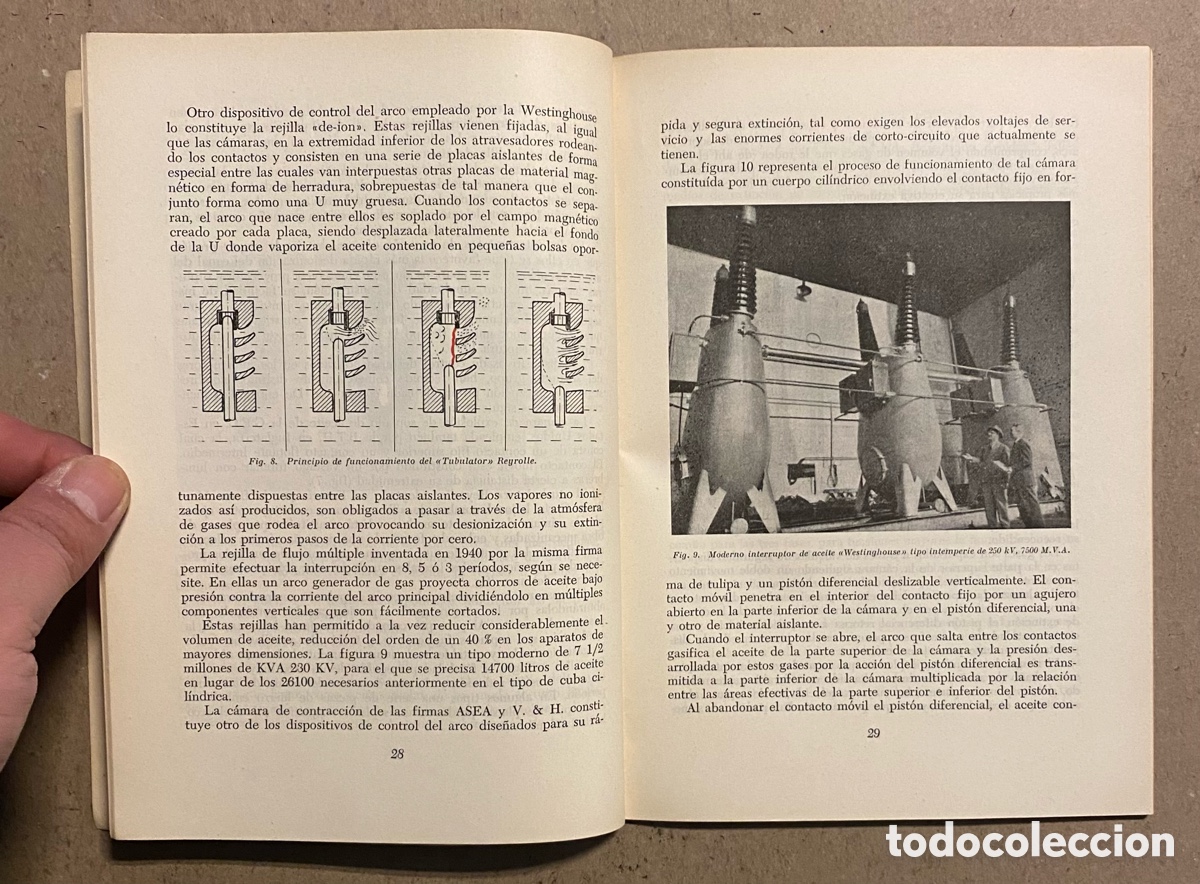 Libros de segunda mano: INTERRUPTORES AUTOM&Aacute;TICOS PARA ALTA TENSI&Oacute;N. MANUEL CORT&Eacute;S CHERTA. - Foto 5