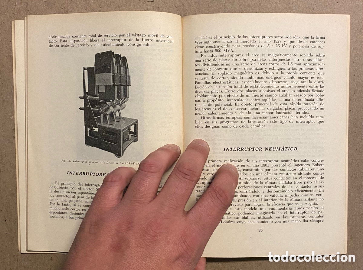 Libros de segunda mano: INTERRUPTORES AUTOM&Aacute;TICOS PARA ALTA TENSI&Oacute;N. MANUEL CORT&Eacute;S CHERTA. - Foto 6