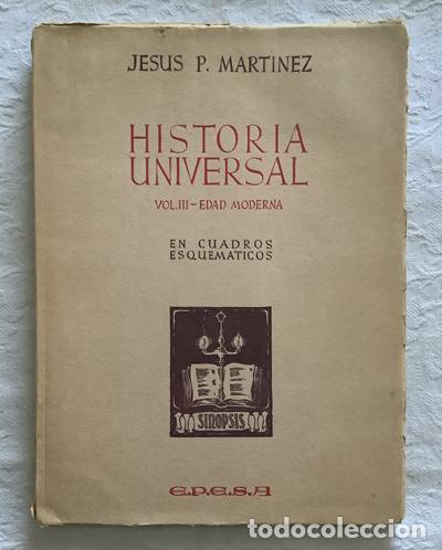 Libros de segunda mano: Historia Universal. III - Edad Moderna - Jes&uacute;s P. Mart&iacute;nez - Foto 1