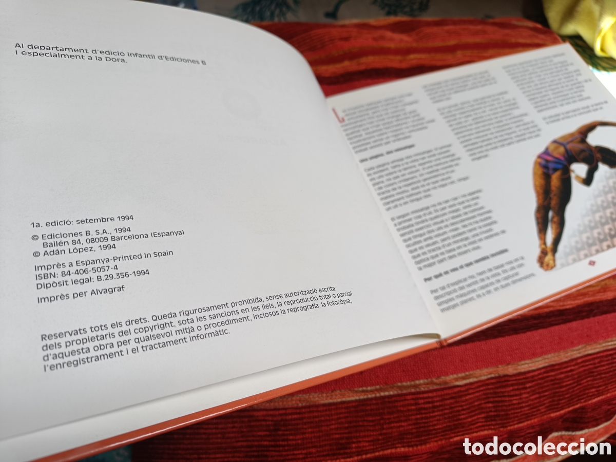 Libros de segunda mano: VISI&Oacute; M&Agrave;GICA ESPORTS . LIBRO JUEGO 3D.EDICIONES B. EN CATAL&Agrave; - Foto 3
