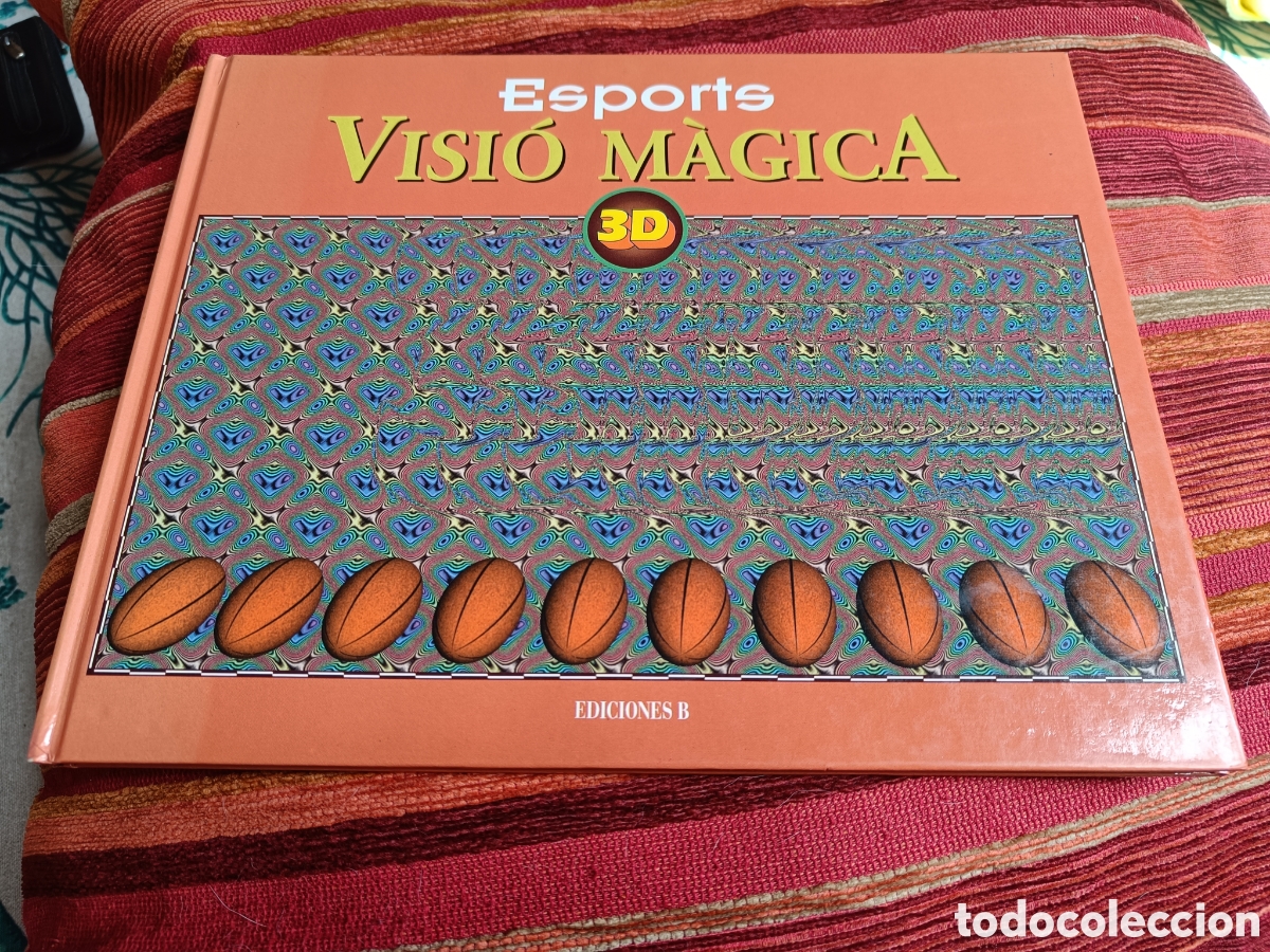 Libros de segunda mano: VISI&Oacute; M&Agrave;GICA ESPORTS . LIBRO JUEGO 3D.EDICIONES B. EN CATAL&Agrave; - Foto 1