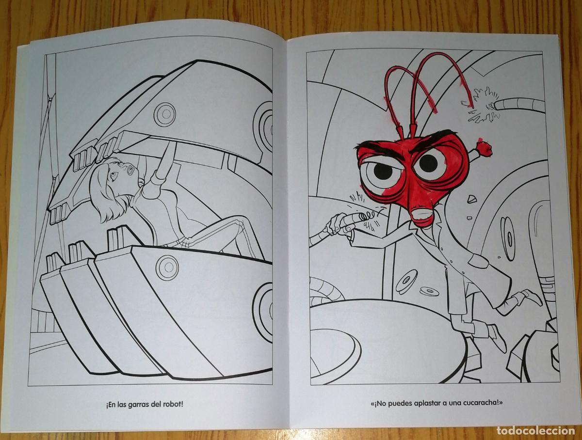 Libros de segunda mano: MONSTRUOS CONTRA ALIEN&Iacute;GENAS : Misi&oacute;n Monstruo. Libro de Colorear... / Dreamworks. - Everest - Foto 2