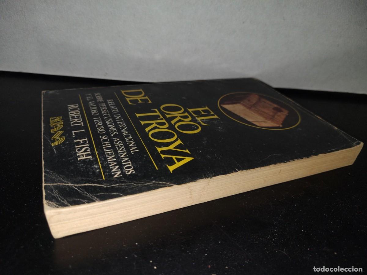 Libros de segunda mano: 104- EL ORO DE TROYA - ROBERT L. FISH - PRIMERA EDICI&Oacute;N, JUNIO DE 1983 - Foto 3