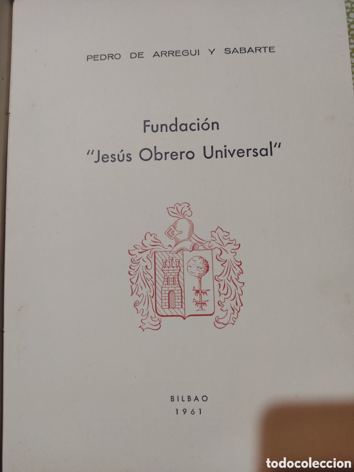Libros de segunda mano: Fundaci&oacute;n &rdquo; Jes&uacute;s obrero universal&rdquo; - Foto 2
