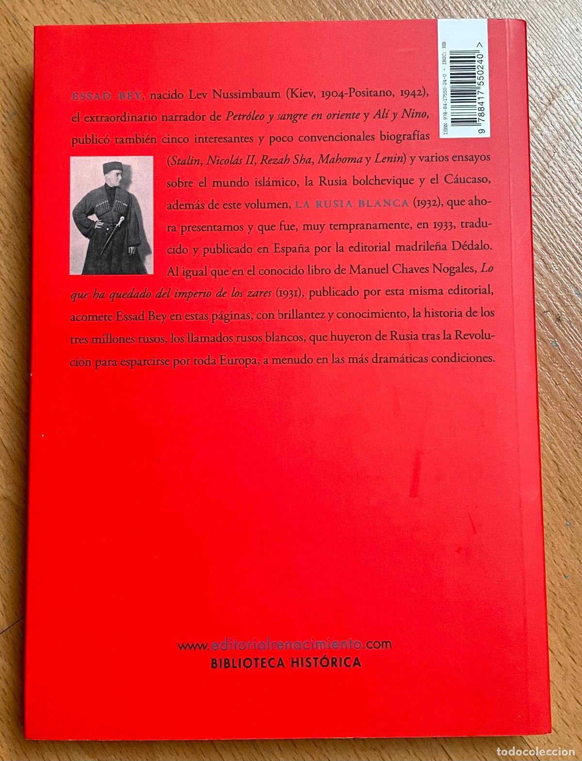 Libros de segunda mano: LA RUSIA BLANCA Essad Bey - Foto 2