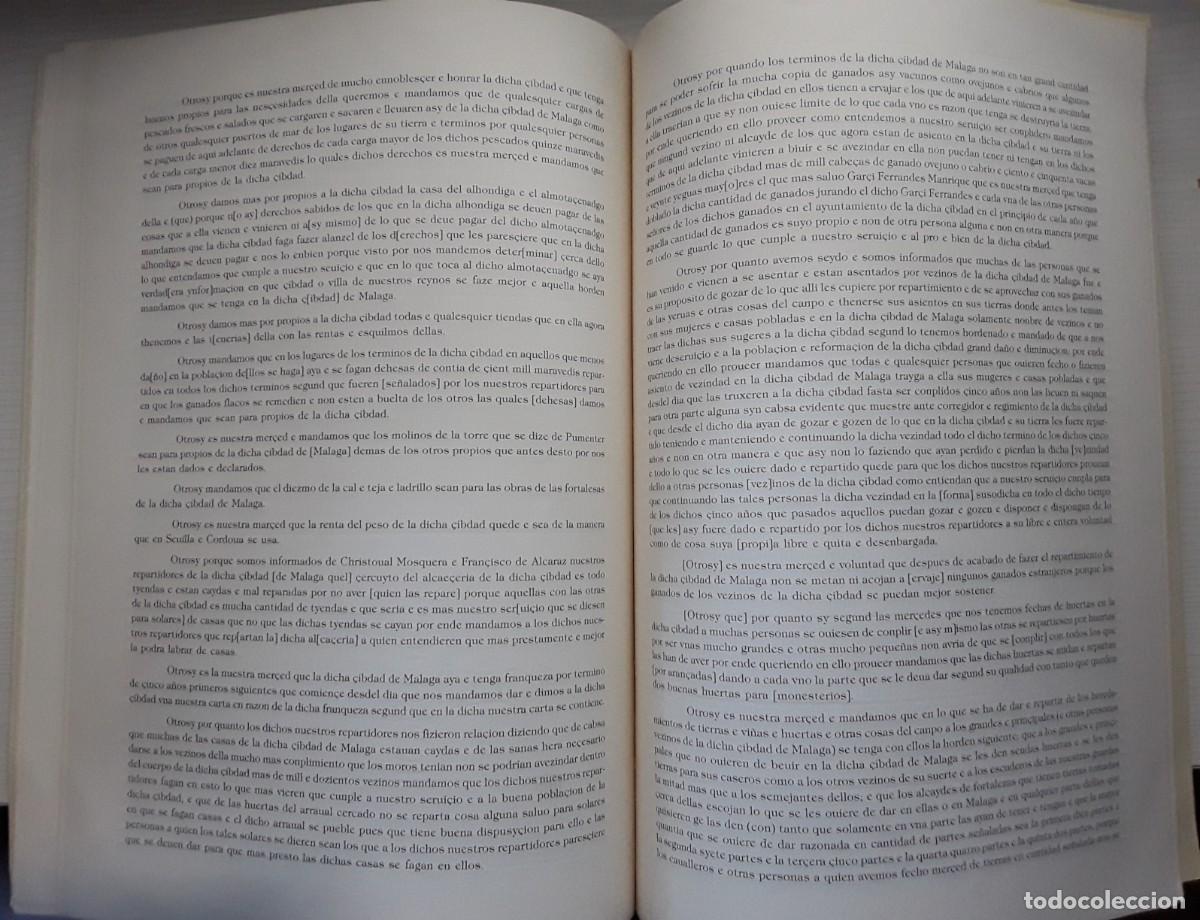 Libros de segunda mano: FACS&Iacute;MIL DEL ACTA DE CONSTITUCI&Oacute;N DEL PRIMER AYUNTAMIENTO DE M&Aacute;LAGA. - Foto 4