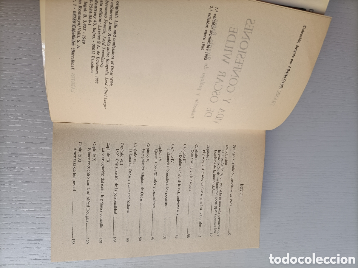 Libros de segunda mano: Vida y confesiones de Oscar Wilde Frank Harris - Foto 9