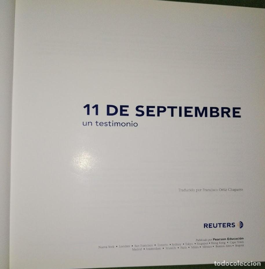 Libros de segunda mano: 11 DE SEPTIEMBRE UN TESTIMONIO - Foto 2